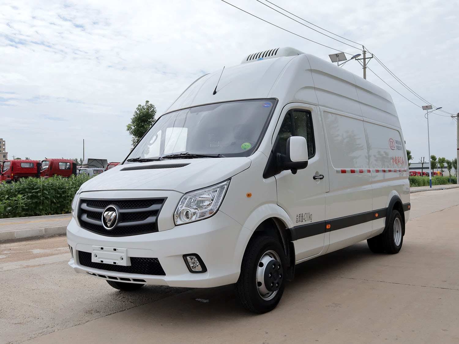 福田圖雅諾面包冷藏車