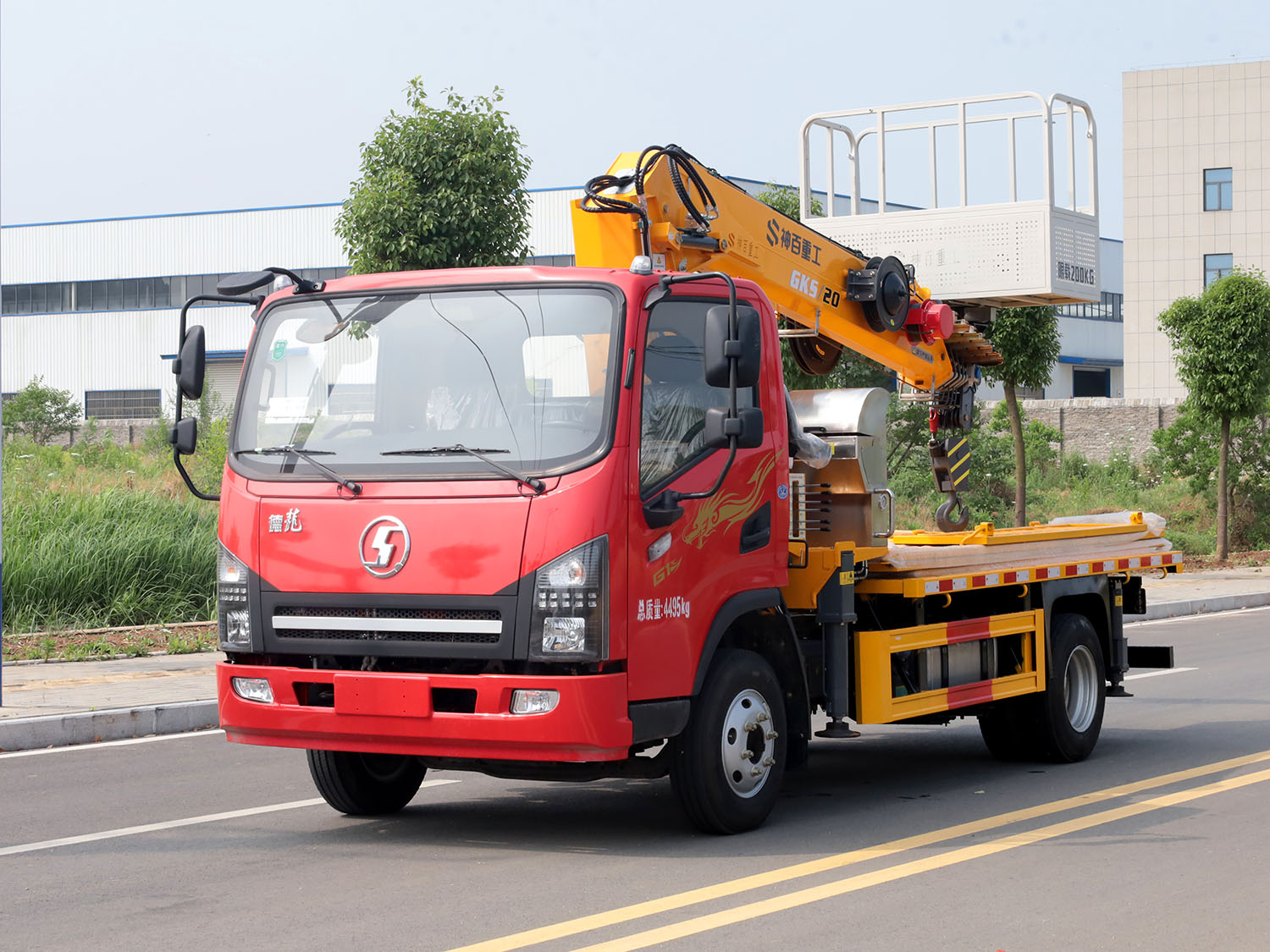 陜汽德龍G1重載型藍牌三合一