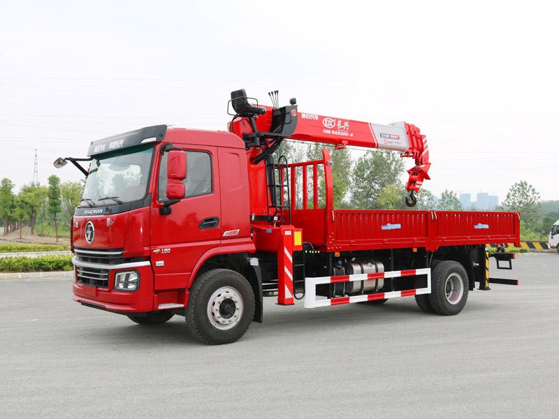 陜汽軒德翼6+長興8噸吊機，打造高端隨車吊